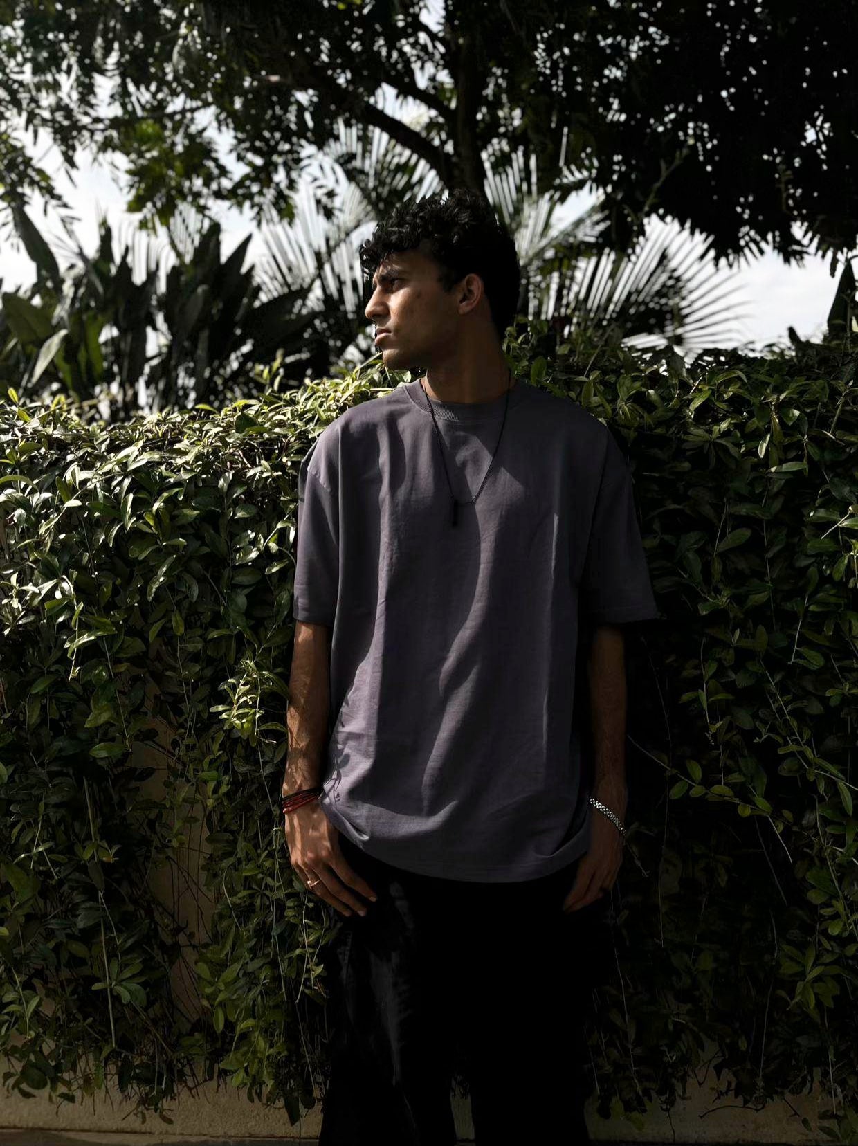 Stitchung  Grey Oversize T-shirt